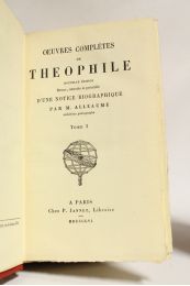 THEOPHILE : Oeuvres complètes - Edition-Originale.com