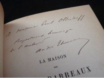 THEURIET : La maison des deux barbeaux - Signiert, Erste Ausgabe - Edition-Originale.com