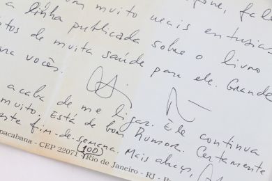 TORRES : Lettre autographe datée et signée adressée à sa traductrice en français Alice Raillard - Signiert, Erste Ausgabe - Edition-Originale.com