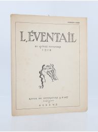 TOULET : L'éventail revue de littérature et d'art N°11 - Erste Ausgabe - Edition-Originale.com