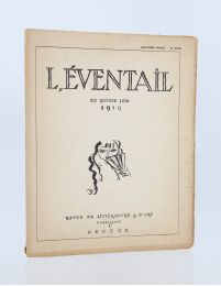 TOULET : L'éventail revue de littérature et d'art N°5 de la 2ème année - First edition - Edition-Originale.com