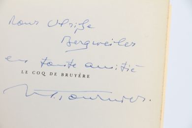 TOURNIER : Le Coq de Bruyère - Autographe, Edition Originale - Edition-Originale.com