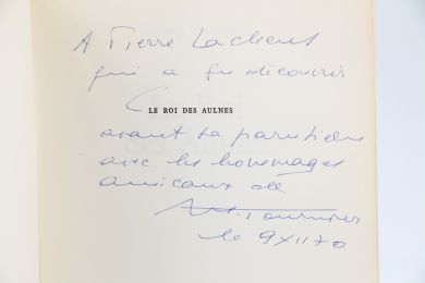 TOURNIER : Le roi des aulnes - Signed book, First edition - Edition-Originale.com