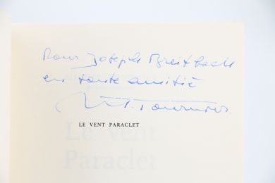 TOURNIER : Le Vent Paraclet - Autographe, Edition Originale - Edition-Originale.com