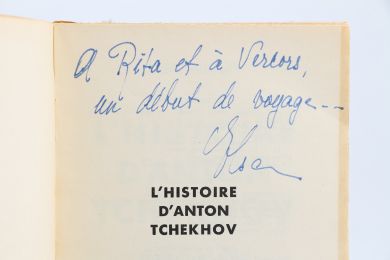 TRIOLET : L'histoire d'Anton Tchekhov - Sa vie, son oeuvre - Signiert, Erste Ausgabe - Edition-Originale.com
