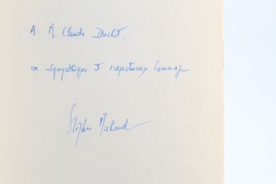 TRISTAN : Lettres réunies, présentées et annotées par Stéphane Michaud - Signiert, Erste Ausgabe - Edition-Originale.com