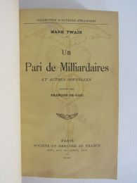 TWAIN : Un pari de milliardaires et autres nouvelles - First edition - Edition-Originale.com