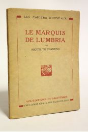 UNAMUNO : Le marquis de Lumbria - First edition - Edition-Originale.com
