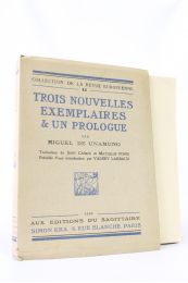 UNAMUNO : Trois nouvelles exemplaires & un prologue - First edition - Edition-Originale.com
