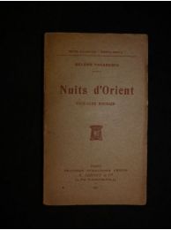 VACARESCO : Nuits d'orient - Prima edizione - Edition-Originale.com
