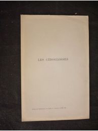 VACHER DE LAPOUGE : Les céroglosses - Erste Ausgabe - Edition-Originale.com
