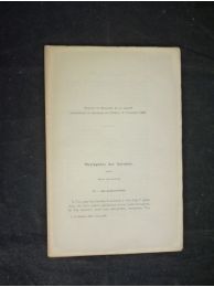 VACHER DE LAPOUGE : Phylogénie des carabus : III - Les aulacocarabus - Erste Ausgabe - Edition-Originale.com