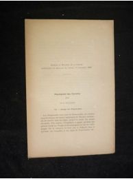 VACHER DE LAPOUGE : Phylogénie des carabus : XII - Groupe des Platycarabus - First edition - Edition-Originale.com
