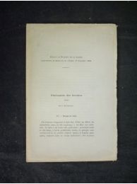 VACHER DE LAPOUGE : Phylogénie des carabus : XV - Groupe du latus - Edition Originale - Edition-Originale.com