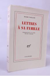 VAILLAND : Lettres à sa famille - First edition - Edition-Originale.com