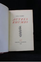 VALERY : Autres rhumbs - Edition-Originale.com