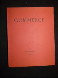 VALERY : Commerce. Été 1928  - Cahier XVI - First edition - Edition-Originale.com