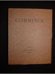 VALERY : Commerce. Hiver 1928  - Cahier XVIII - Erste Ausgabe - Edition-Originale.com