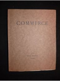 VALERY : Commerce. Hiver 1929  - Cahier XXII - Edition Originale - Edition-Originale.com