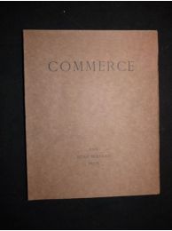 VALERY : Commerce. Hiver 1932 - Cahier XXIX - Prima edizione - Edition-Originale.com