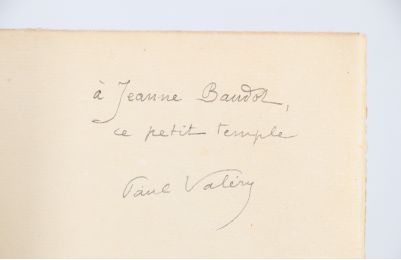 VALERY : La jeune Parque - Autographe, Edition Originale - Edition-Originale.com