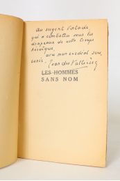 VALLIERES : Sous le drapeau de la légion étrangère. Les hommes sans nom - Signed book - Edition-Originale.com