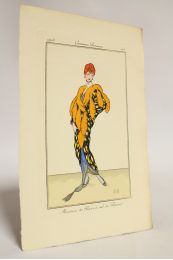 Costumes parisiens. Manteau de Putois à col de Renard (pl.124, Journal des Dames et des Modes, 1913 n°55) - Edition Originale - Edition-Originale.com