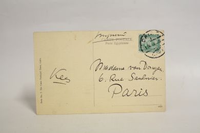 VAN DONGEN : Carte postale autographe signée adressée à sa femme Augusta Preitinger - Autographe - Edition-Originale.com