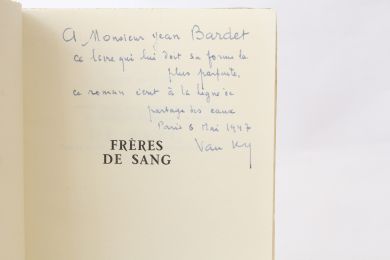 VAN KY : Frères de sang - Signed book, First edition - Edition-Originale.com