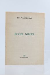 VANDROMME : Roger Nimier - Edition Originale - Edition-Originale.com