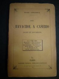 VARENNES : De Ravachol à Casério (notes et documents) - Erste Ausgabe - Edition-Originale.com