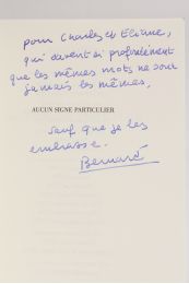 VARGAFTIG : Aucun signe particulier - Signed book, First edition - Edition-Originale.com