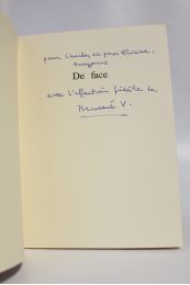VARGAFTIG : De face - Signed book, First edition - Edition-Originale.com
