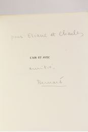 VARGAFTIG : L'air et avec - Signed book, First edition - Edition-Originale.com