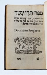 VATABLE : [BIBLE HEBRAIQUE] [ESTIENNE] Duodecim Prophetae (Les douze prophètes) - Edition-Originale.com