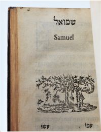 VATABLE : [BIBLE HEBRAIQUE]  [ESTIENNE] Samuel (Livre des Rois) - Edition-Originale.com