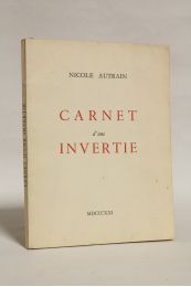 VEDRES : Carnet d'une invertie - First edition - Edition-Originale.com