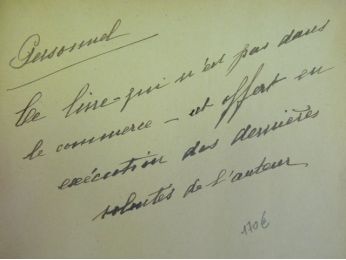 VERLAIN : La faulx du ministre, histoire d'amour contemporaine - Libro autografato, Prima edizione - Edition-Originale.com