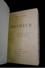 VERLAINE : Bonheur - Libro autografato, Prima edizione - Edition-Originale.com