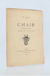 VERLAINE : Chair - Erste Ausgabe - Edition-Originale.com