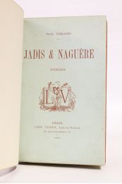 VERLAINE : Jadis et naguère - Prima edizione - Edition-Originale.com