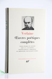 VERLAINE : Oeuvres poétiques complètes - Edition-Originale.com