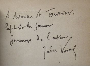 VERNE : Bourses de voyage - Libro autografato, Prima edizione - Edition-Originale.com