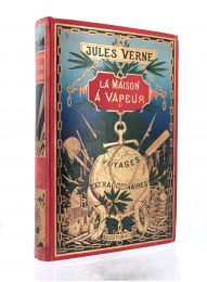 VERNE : La maison à vapeur. Voyage à travers l'Inde Septentrionale - Edition Originale - Edition-Originale.com