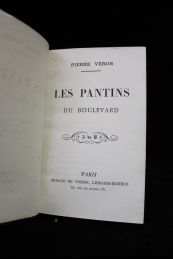 VERON : Les pantins du boulevard - Edition-Originale.com