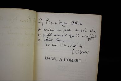 VERY : Danse à l'ombre - Signed book, First edition - Edition-Originale.com