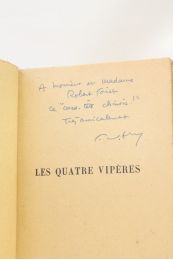 VERY : Les quatre vipères - Autographe, Edition Originale - Edition-Originale.com