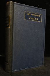 VESLOT : Code-interprète Veslot. Code économique auto-traducteur de correspondance universelle en français, anglais, allemand, espagnol, italien, permettant de rédiger dans sa propre langue le messages (télégrammes ou lettres) que le destinataire lira instantanément dans la sienne - Erste Ausgabe - Edition-Originale.com