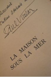 VIALAR : La maison sous la mer - Signiert, Erste Ausgabe - Edition-Originale.com