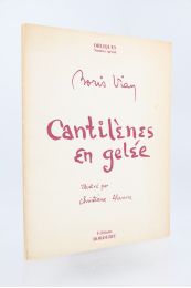 VIAN : Cantilènes en gelée - Edition Originale - Edition-Originale.com